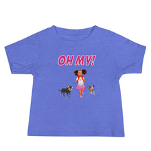 Load image into Gallery viewer, OH MY! Princess J&#39;Adore and Ruffer Puffers Baby Jersey Short Sleeve Tee
