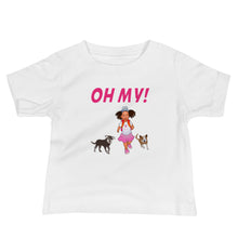 Load image into Gallery viewer, OH MY! Princess J&#39;Adore Baby Jersey Short Sleeve Tee
