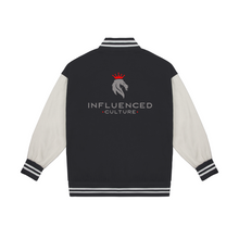 Load image into Gallery viewer, Influenced Culture, JaDonn, Unisex, Fall Fashion, Mens, Women&#39;s, Letterman Jacket, Urban Fashion,MOQ1,Delivery days 5
