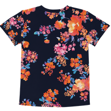 Load image into Gallery viewer, IC&#39;s Night Floral Kids crew neck t-shirt
