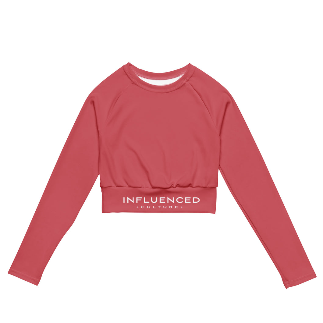 IC Silent Strength Recycled long-sleeve crop top