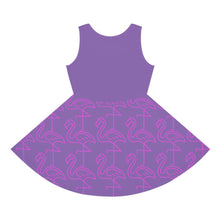 Load image into Gallery viewer, IC PP Girls&#39; Sleeveless Sundress (AOP)
