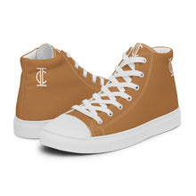 Load image into Gallery viewer, IC Natural Men’s high top canvas shoes
